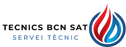 Logotipo de Tecnics BCN SAT, empresa de climatización y calefacción en Barcelona