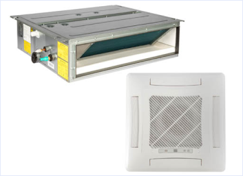 Aire acondicionado por conductos Dicore 6U de 8.500W con gas R32